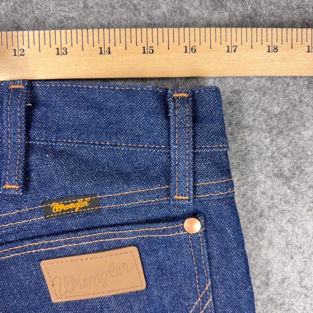 Wrangler Jeans Mens 34x33 Blue 13MWZ Cowboy Cut Original Fit Western Rodeo Denim